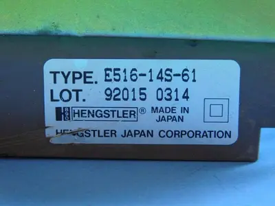 USED HENGSTLER E516-14S-61