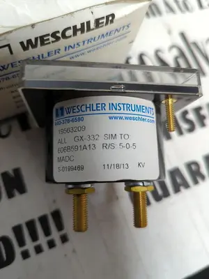 New | in-Stock WESCHLER 19563209 Meters - Misc | Surplus Asset Holdings #1206865