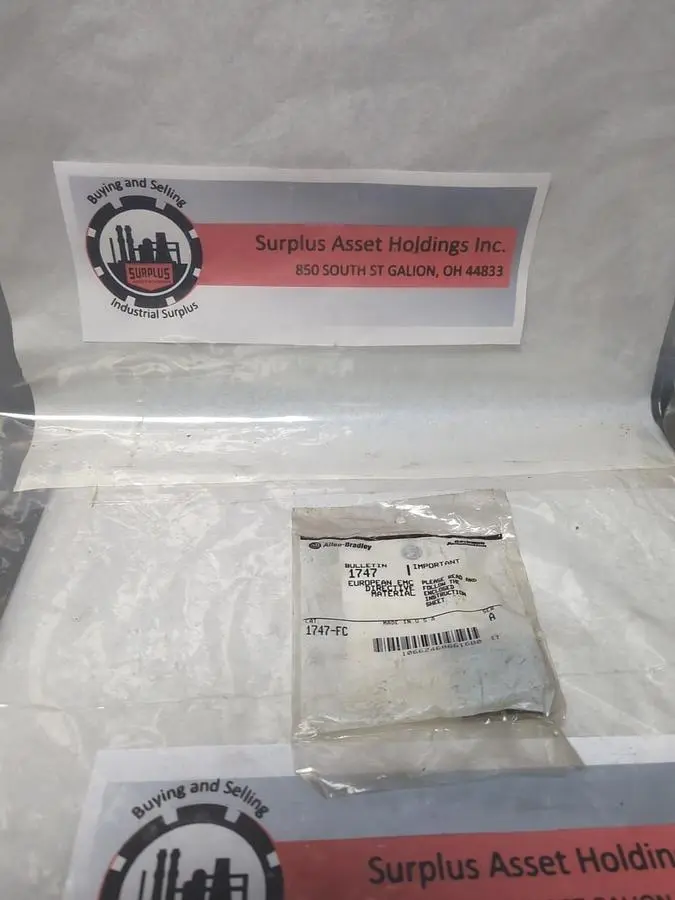 New | in-Stock ALLEN-BRADLEY 1747-FC Industrial Controls | Surplus Asset Holdings #1220362