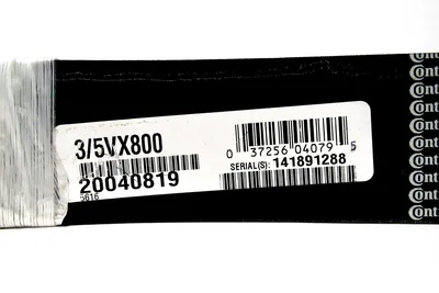 NEW CONTINENTAL 3/ 5VX800 HY-T WEDGE TORQUE TEAM BELT