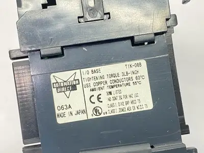 USED AUTOMATIONDIRECT TERMINATOR ANALOG INPUT MODULE W/ T1K-08B BASE