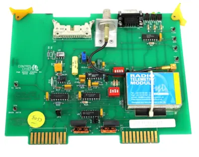 USED CONTROL CHIEF 25-02-0-010 REMOTE TRANSMITTER BOARD REV A 25020010