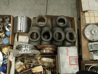 3 PALLETS OF ASSORTED VALVE PARTS