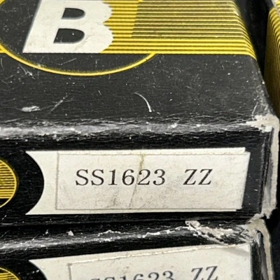 (4) Tritan Ss1623 Zz  Radial Ball Bearing,Ss,0.625In Bore Dia Fast Shipping!