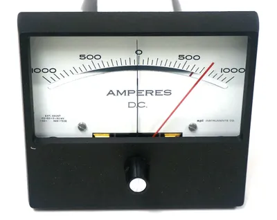 NEW API/LFE 53-3620-7102 DIRECT CURRENT AMMETER 50-0-50 MVDC, 503KU