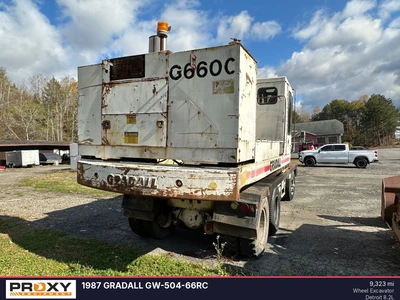 Used 1987 GRADALL GW-504-66RC Wheel Excavators Pennsylvania US | Proxy Equipment #1377870