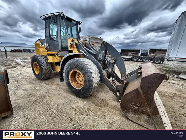 Used 2006 JOHN DEERE 544J Wheel Loaders Wisconsin US | Proxy Equipment #1388694