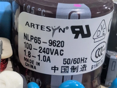 Artesyn NLP65-9620 Power Supply Module 5V / 12V Output Used