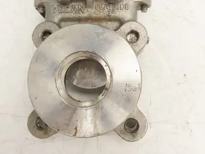 Velan L10-0320C-13BL 3" Stainless Knife Gate Valve Lug Style 316SS Rising Stem