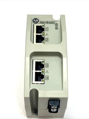 USED ALLEN BRADLEY STRATIX 6000 MANAGED SWITCH 4-PORT