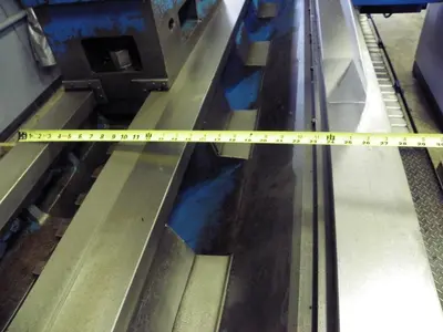 39"/120" x 98"/157"BINNS & BERRY Universal Sliding Bed Gap Lathe