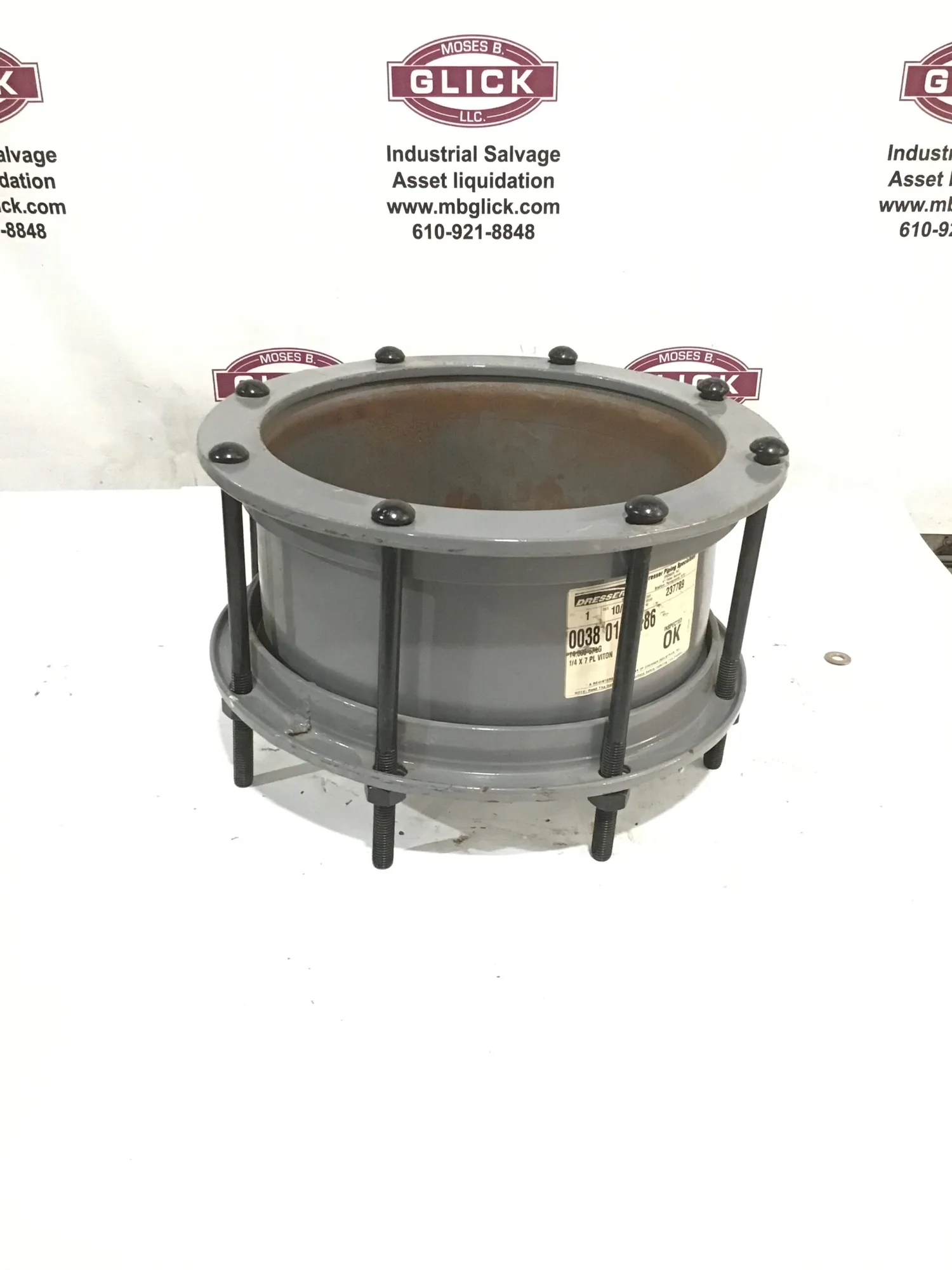 Dresser 0038 0107 186/237789 Pipe Coupling 1/4 X 7 PL Viton