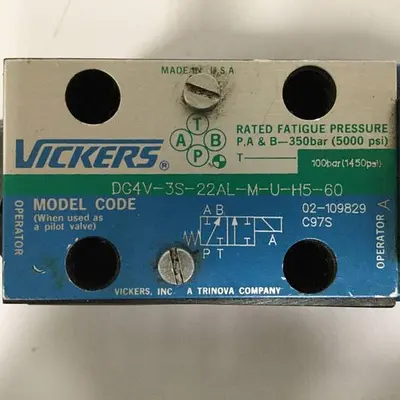 USED VICKERS DG4V-3S-22AL-M-U-H5-60