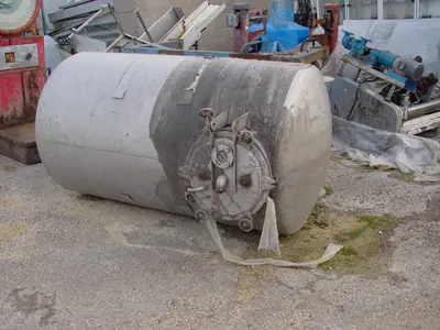 1600L S/S Horizontal Tank