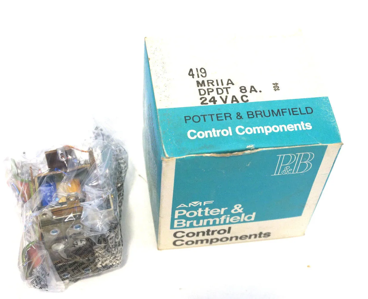 NEW POTTER & BRUMFIELD MR11A POWER RELAY 24 VAC.