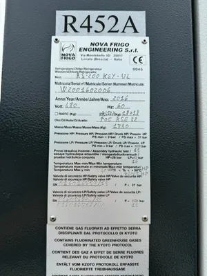 2016 NOVA FRIGO ENGINEERING RS-200 KEY-UL Chillers | Perry Equipment (2)