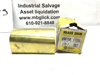 Precision Brand Brass shim 6″W by 100″L .007 gage
