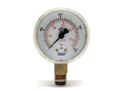 2763342-1 | Wika  Pressure Gauge 0-4000PSI -  Used