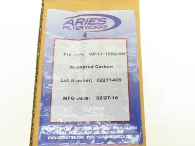 Aries VP-17-1050-HN Filter Organics Removal  Activated Carbon Hose Nipple