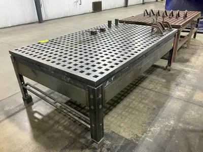 Used _UNKNOWN_ _UNKNOWN_ Welding Tables Minnesota US | Myron Bowling Auctioneers Inc #1541912