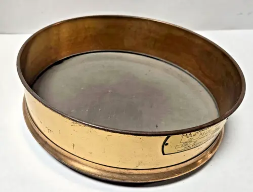 Dual Manufacturing U.S.A Standard Sieve 270 53 Microns 0.0021 in 0.053 mm E-11