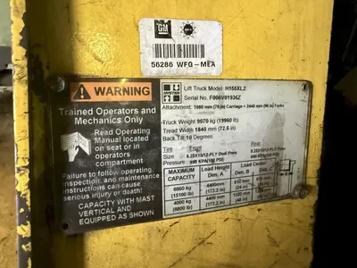 USED HYSTER H155XL2