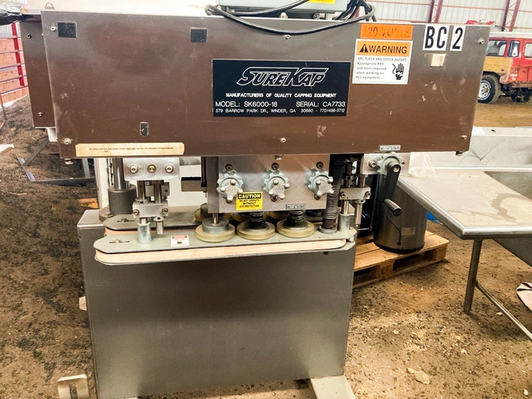 Used SUREKAP SK6000-18 Cappers | Solutions 4 Manufacturing #943626