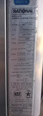 USED RATIONAL SC102G