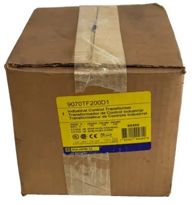 NEW SEALED SCHNEIDER ELECTRIC SQUARE D 9070TF200D1 TRANSFORMER