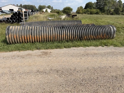Used (4) 36" X 20' PLASTIC DUAL WALL CULERTS _UNKNOWN_ Miscellaneous Equipment Michigan US | Miedema Asset Management Group #1424761
