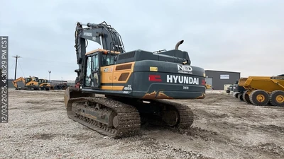 Used 2023 HYUNDAI HX480AL Crawler Excavators Texas US | National Equipment Dealers #1422421