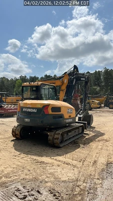 Used 2024 HYUNDAI HX85A Crawler Excavators South Carolina US | National Equipment Dealers #1422349