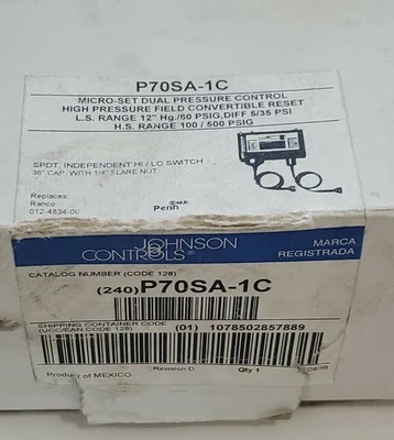 USED Johnson Controls P70SA-1C