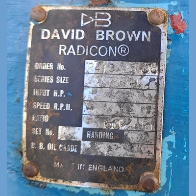 USED RADICON - DAVID BROWN AX700-B
