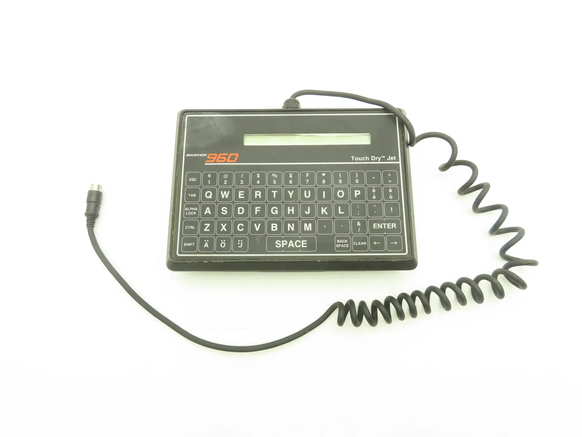 Markem 960 Touch Dry Jet Keyboard Controller w/LCD Display