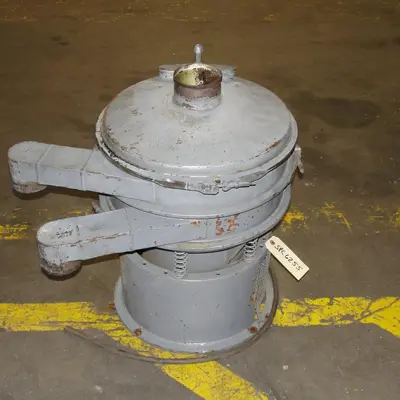 SPC6255  Vibratory Screener and Sifter 18" Sweco circular shaker screener, 1 deck, CS