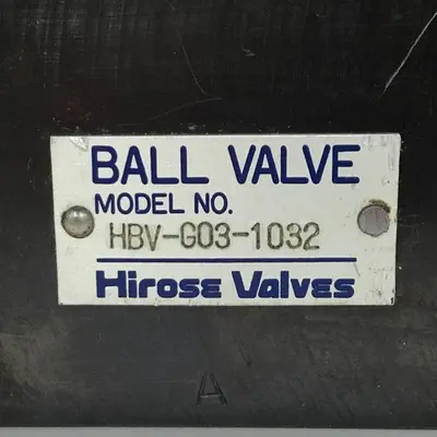 USED HIROSE VALVES HBV-G03-1032