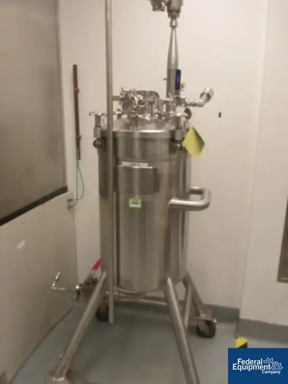 Used GS Stainless, Inc. 100 Liter GS Stainless Receiver Tank, S/S, 15# Stainless Steel Tanks Ohio US | Federal Equipment Company #126687