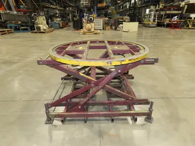 Southworth Pallet Pal 360 Positioner Rotator Spring Level Loader Turntable 43"