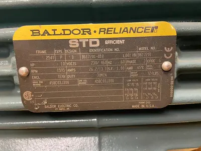 Used BALDOR B617201-2 Industrial Controls | Surplus Asset Holdings #1220928