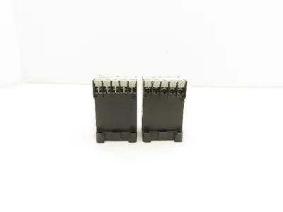Siemens 3TF2801-0LB4 Contactor Sz 00 3-Pole 16A 1NC 600V 3PH 24VDC Coil Lot of 2
