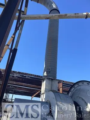 USED HEIL 10.5X32 DRUM DRYER AND CHIP PLANT