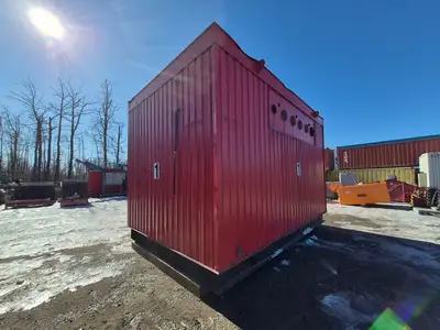 Containerized Foam Fire Suppression System w/ Deluge Valve, Potter Controls & Piping Manifold