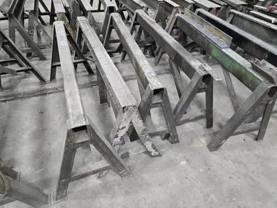 Approx (50) Steel Sawhorses (LOCATION: Batavia, OH)