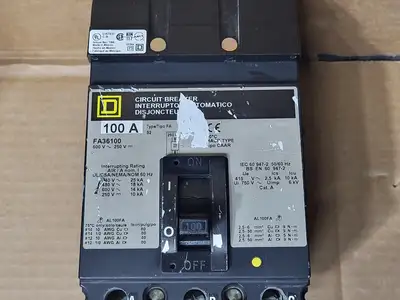 USED SQUARE D FA36100
