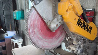 Used _UNKNOWN_ _UNKNOWN_ Double Miter Saws Georgia US | Auction Management Corporation #1548646