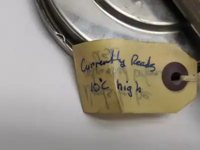 USED WESTON THERMOMETER 0-150 DEGREES CELSIUS NEEDS ADJUSTMENT