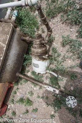 USED LUBE SKID -