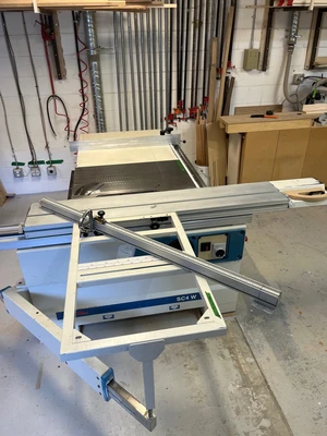 SCM Minimax SC4W 5 Ft Sliding Saw single phase