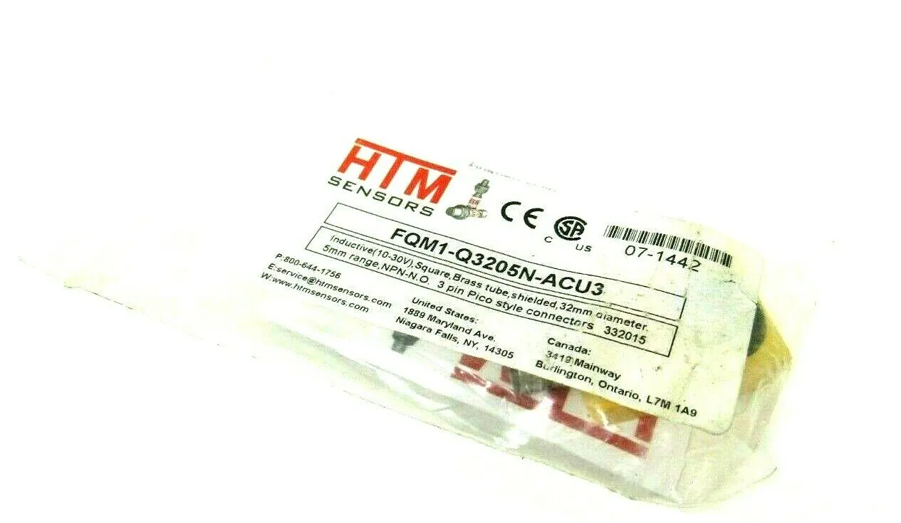 NEW HTM FQM1-Q3205N-ACU3 PROXIMITY SENSOR FQM1Q3205NACU3